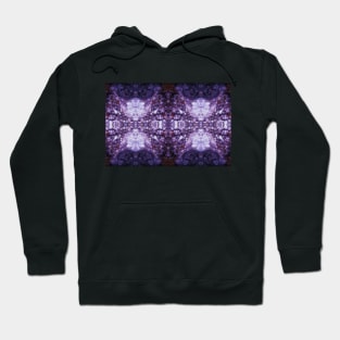 Geometric Pattern of Light Garlands Hoodie